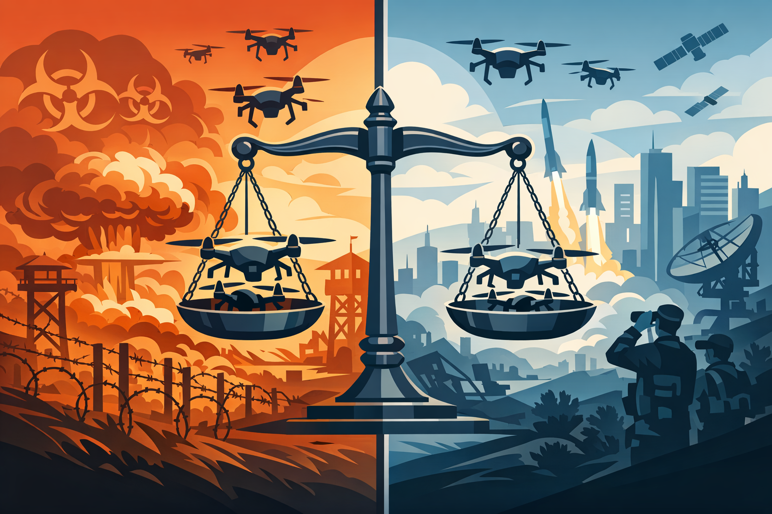Should Autonomous Drone Swarms Be Banned?