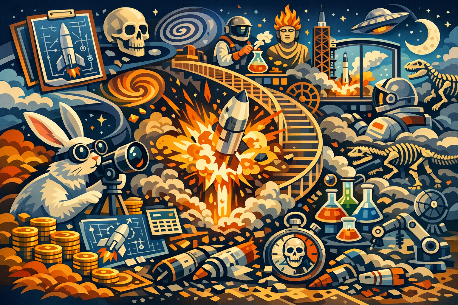 The Expensive Art of Blowing Up Rockets