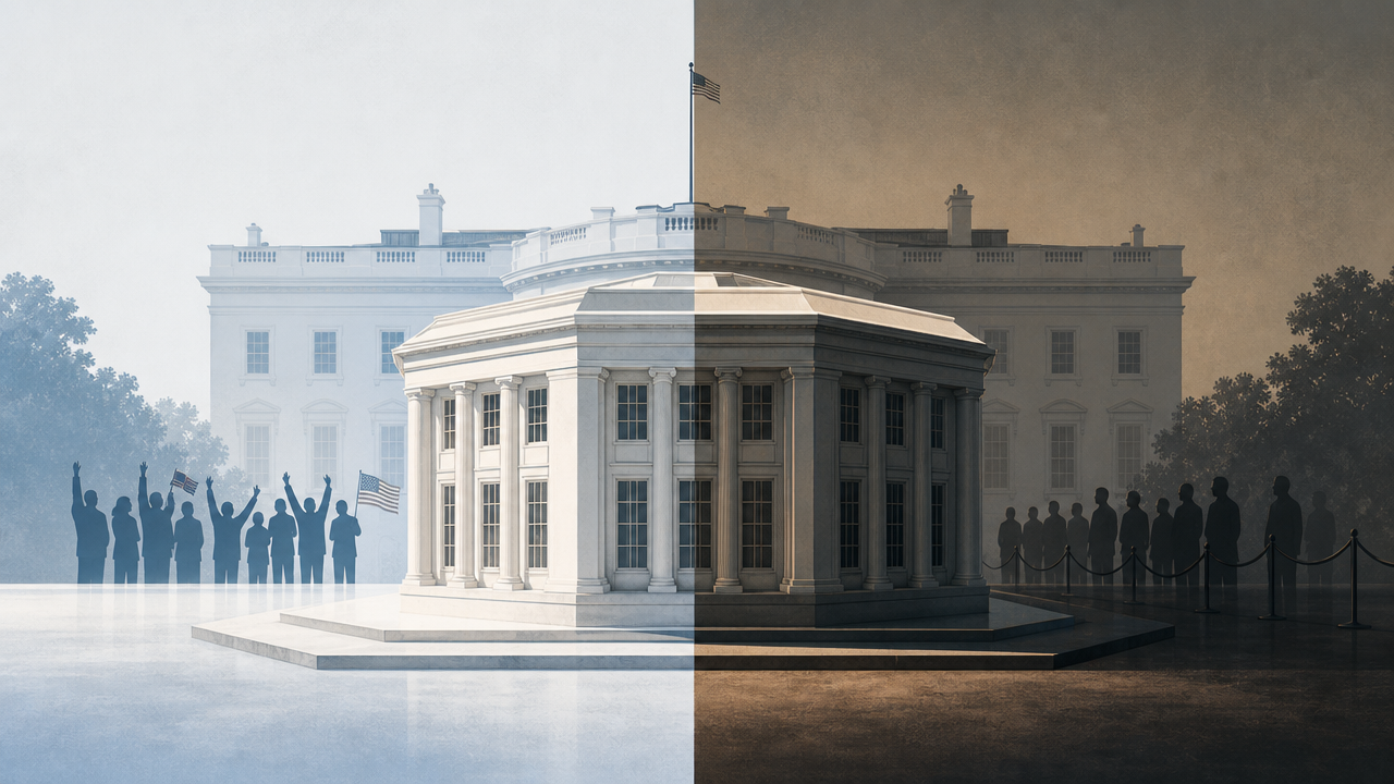 Is the White House Octagon Harmless Populism or National Humiliation?