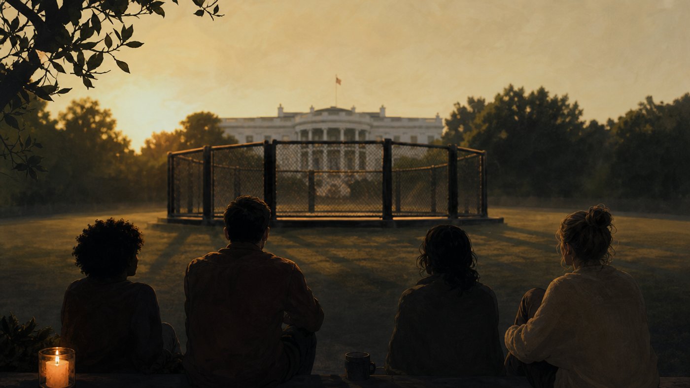 The Cage on the Lawn: What Violence Does to the Soul